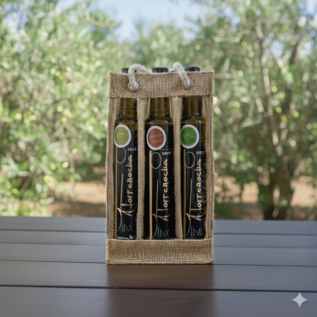 Pack Aceite de Oliva Virgen Extra Premium - Arbequina, Changlot Real, Picual (Pack 3 - 250ml)