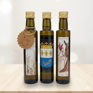 Botellas Personalizadas para Eventos - Aceite de Oliva Virgen Extra (250 ml)